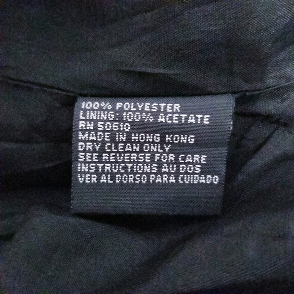 Vintage 90's retro glam print blazer career jacket 10 - Picture 6 of 7